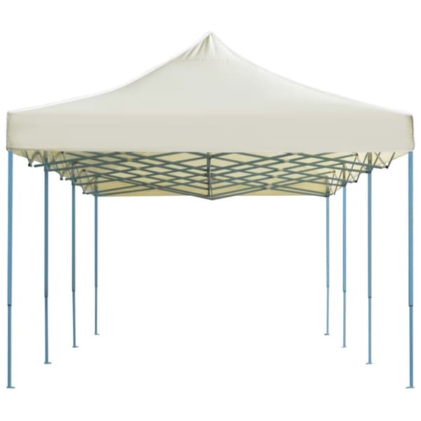 The Living Store Kokoontaittuva pop-up juhlateltta 3 x 9 m kerma -  Katokset & huvimajat
