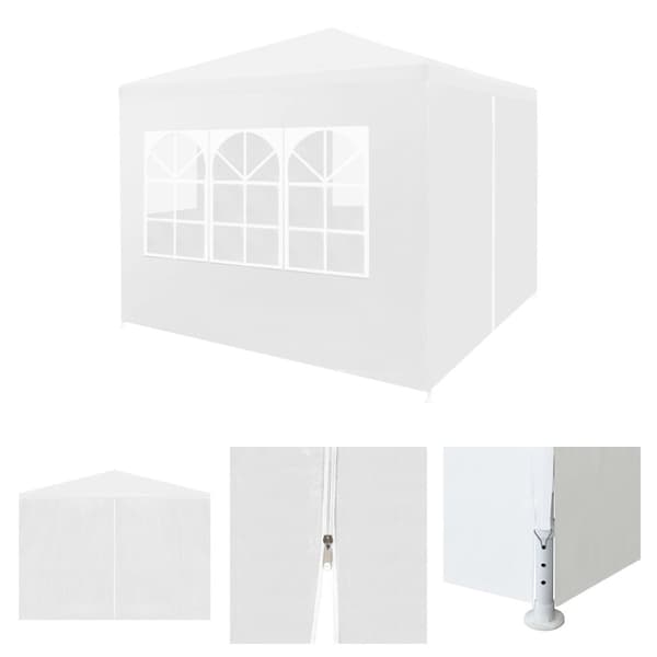 The Living Store festtelt 3 x 3 m hvid -  Festtelte & havepavilloner