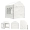 Miniatyrbild 1 av 7: The Living Store Paviljong med tak vit 2,28x2,23x2,69 m polyeten -  Partytält & paviljoner