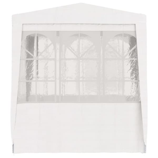 The Living Store festtelt med sidevægge 2,5x2,5 m 90 g/m² hvid -  Festtelte & havepavilloner