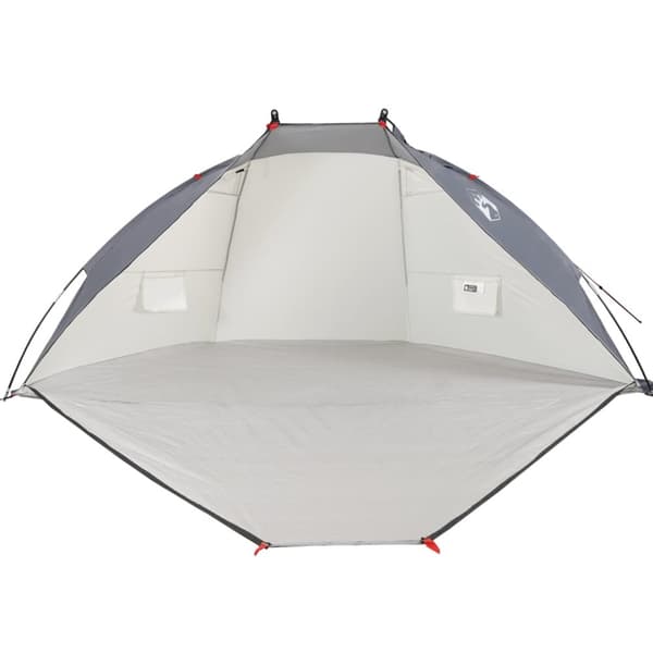 The Living Store Rantateltta harmaa 268x223x125 cm 185T polyesteri -  Teltat