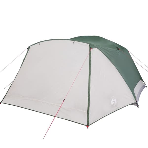 The Living Store Campingtält med veranda 4 personer grön vattentätt -  Tält