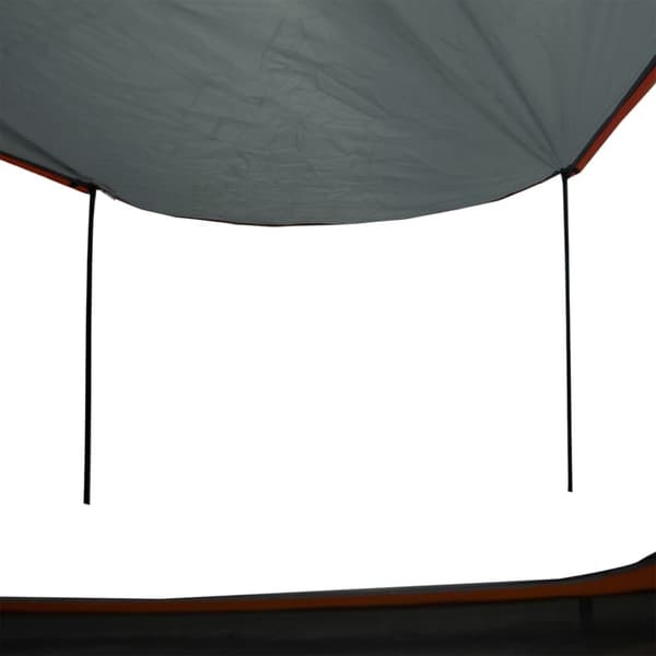 The Living Store Campingtält 2 personer grå och orange vattentätt -  Tält