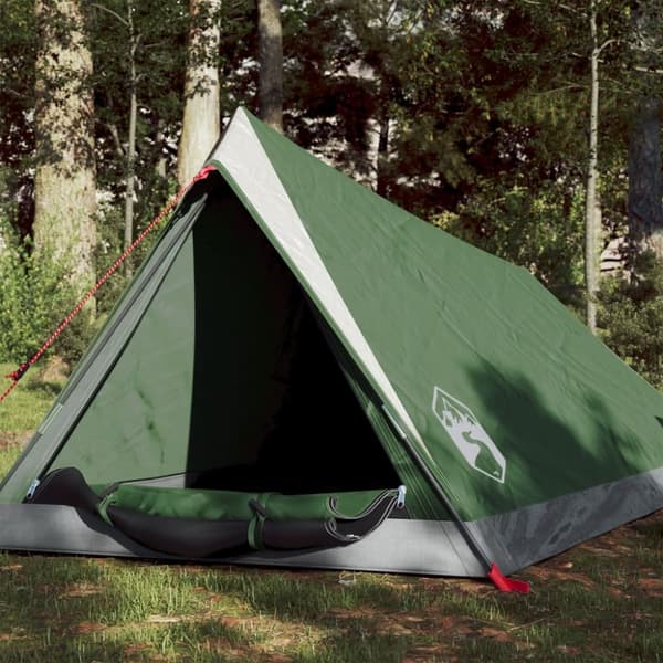 The Living Store Campingtält 2 personer grön vattentätt -  Tält