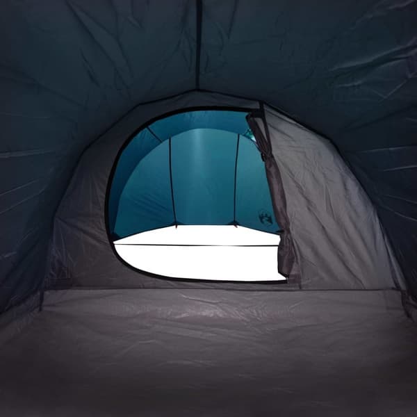 The Living Store Campingtält tunnel 4 personer blå vattentätt -  Tält