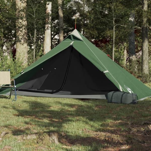 The Living Store Tipi-tält 1 person grön vattentätt -  Tält