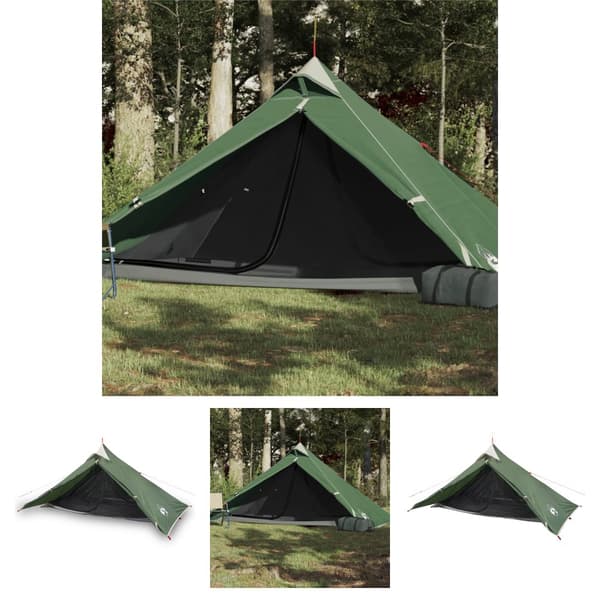 The Living Store Tipi-tält 1 person grön vattentätt -  Tält
