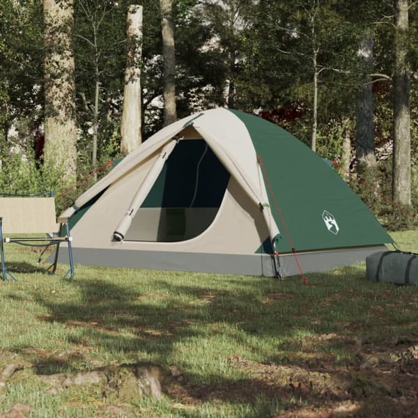 The Living Store Retkiteltta kupoli 6 henkilölle vihreä vedenkestävä -  Teltat
