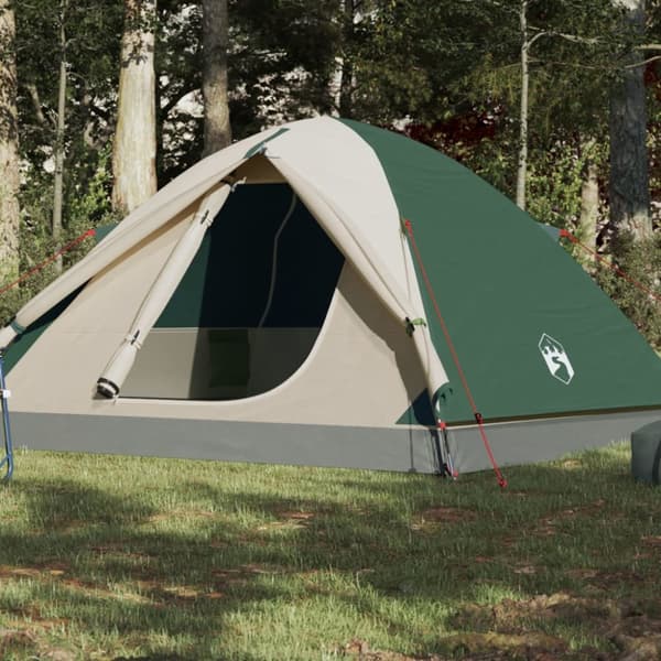 The Living Store Retkiteltta kupoli 6 henkilölle vihreä vedenkestävä -  Teltat