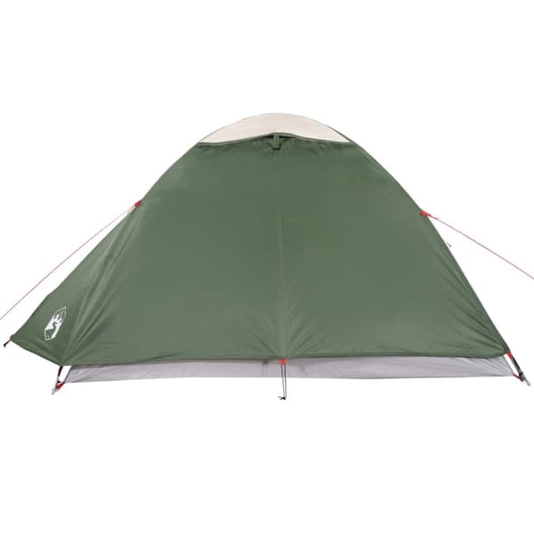 The Living Store 4-personers campingtelt vandtæt kuppel grøn -  Telte