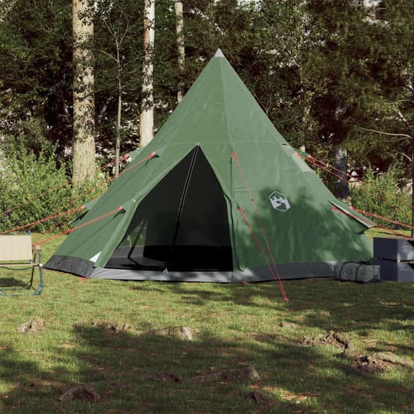 The Living Store Tipi-tält 4 personer grön vattentätt -  Tält