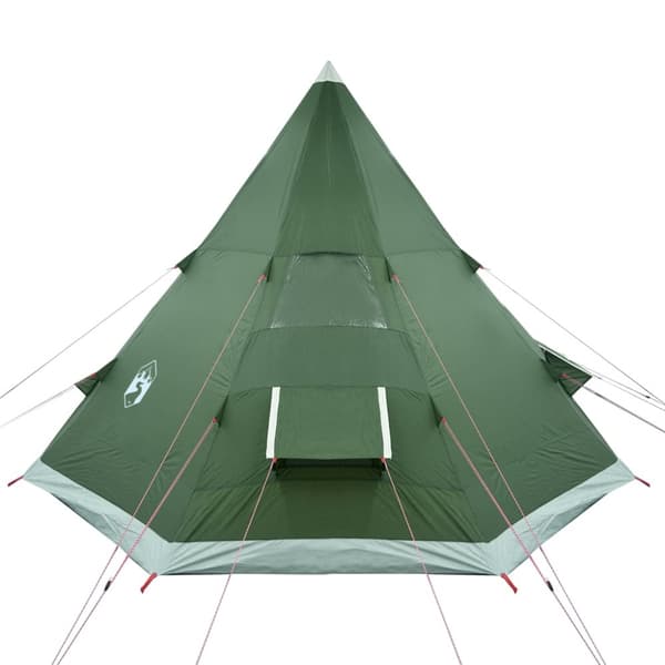 The Living Store Tipi-tält 4 personer grön vattentätt -  Tält