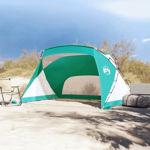 The Living Store strandtelt 274x178x170/148 cm 185T polyester havgrøn - Telte