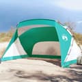 Miniatyrbillede 2 af 11: The Living Store strandtelt 274x178x170/148 cm 185T polyester havgrøn -  Telte