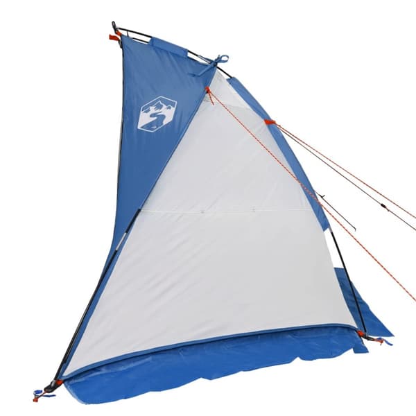 The Living Store Strandtält azurblå 268x223x125 cm 185T polyester -  Tält