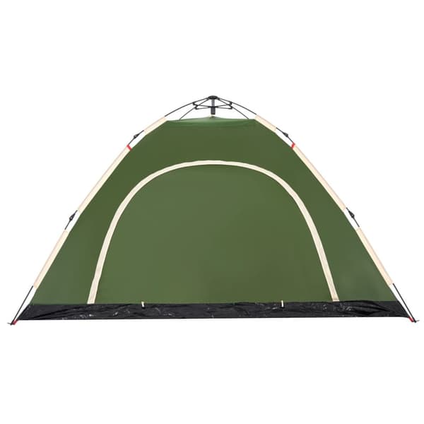 The Living Store Campingtält 5 personer grön snabbrest -  Tält