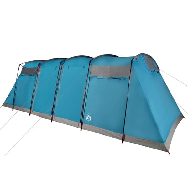 The Living Store 8-personers campingtelt vandtæt blå -  Telte