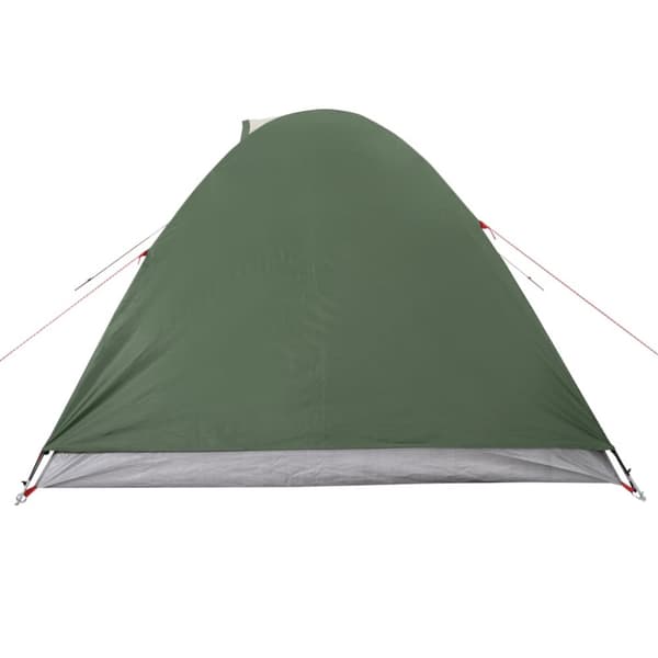 The Living Store 3-personers campingtelt vandtæt kuppel grøn -  Telte