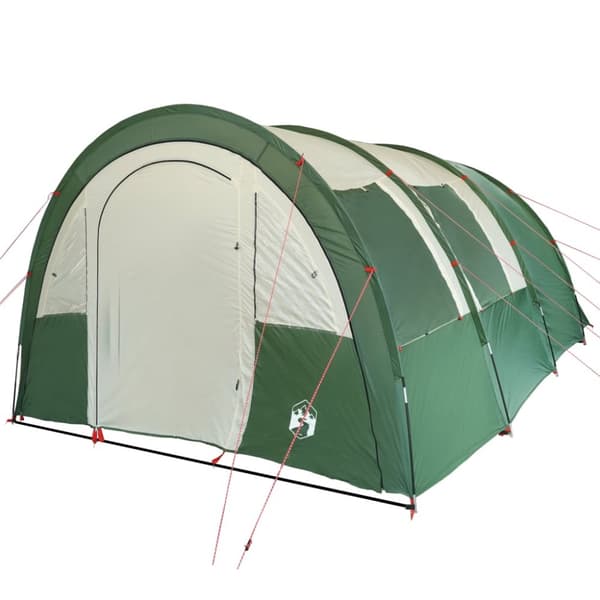 The Living Store 4-personers campingtelt vandtæt grøn -  Telte