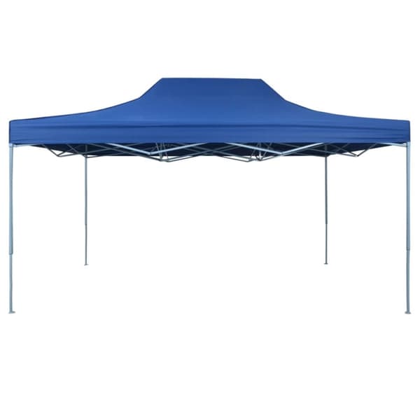 Festtelte & havepavilloner - Living festtelt 3x4 m foldbart stål blå