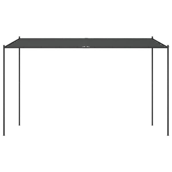 Katokset & huvimajat - Living Katos antrasiitti 4x4 m 180 g/m² kangas ja teräs