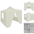 Pikkukuva 1 / 11: Katokset & huvimajat - Living Kokoontaittuva juhlateltta 4 sivuseinää 2x2 m teräs kerma