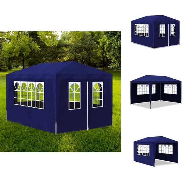 Partytält & paviljoner - Living Partytält 3x4 m blå