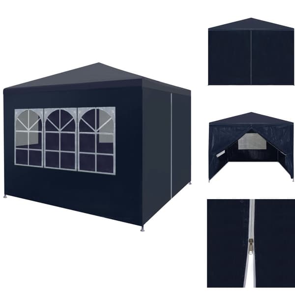 Festtelte & havepavilloner - Living festtelt 3 x 3 cm blå