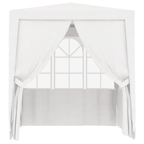 Festtelte & havepavilloner - Living festtelt med sidevægge 2x2 m 90 g/m² hvid