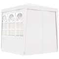 Miniatyrbillede 5 af 9: Festtelte & havepavilloner - Living festtelt med sidevægge 2x2 m 90 g/m² hvid