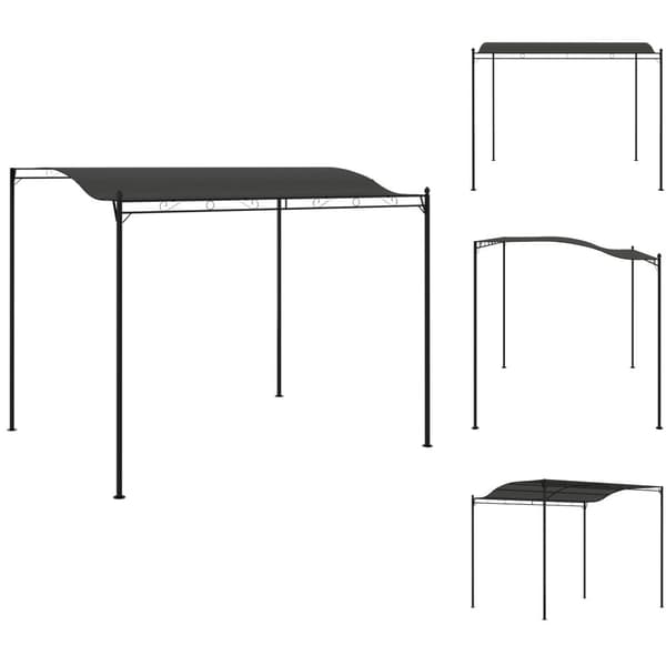 Festtelte & havepavilloner - Living fast markise 3x2,4 m antracitgrå