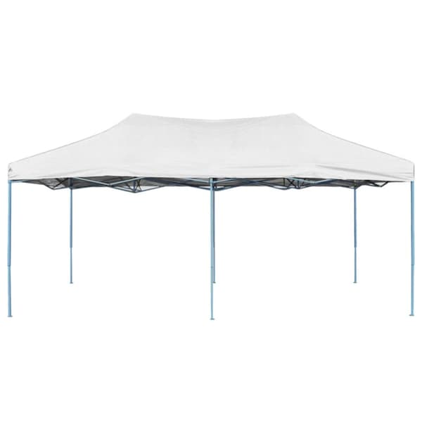 Partytält & paviljoner - Living Hopfällbart partytält 3x6 m stål vit