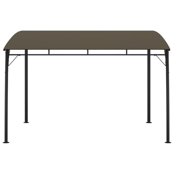 Festtelte & havepavilloner - Living havemarkise 3x3x2,55 m gråbrun
