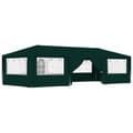 Miniatyrbild 3 av 10: Partytält & paviljoner - Living Professionellt partytält med väggar 4x9 m grön 90 g/m²