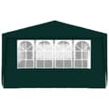 Miniatyrbild 5 av 10: Partytält & paviljoner - Living Professionellt partytält med väggar 4x9 m grön 90 g/m²