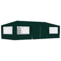 Miniatyrbild 2 av 10: Partytält & paviljoner - Living Professionellt partytält med väggar 4x9 m grön 90 g/m²