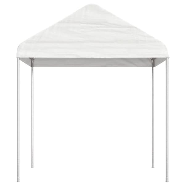 Festtelte & havepavilloner - Living pavillon med tag 8,92x2,28x2,69 m polyethylen hvid