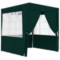 Miniatyrbillede 2 af 9: Festtelte & havepavilloner - Living festtelt med sidevægge 2,5x2,5 m 90 g/m² grøn