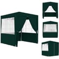 Miniatyrbillede 1 af 9: Festtelte & havepavilloner - Living festtelt med sidevægge 2,5x2,5 m 90 g/m² grøn