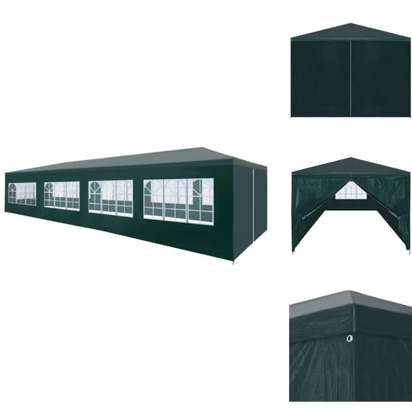 Festtelte & havepavilloner - Living festtelt 3 x 12 m grøn