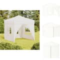 Miniatyrbillede 1 af 11: Festtelte & havepavilloner - Living foldbart festtelt med sidevægge 2x2 m hvid