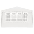 Miniatyrbillede 5 af 10: Festtelte & havepavilloner - Living festtelt med sidevægge 4x9 m 90 g/m² hvid