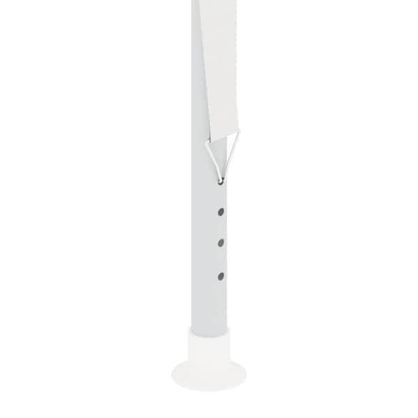 Festtelte & havepavilloner - Living festtelt med sidevægge 4x9 m 90 g/m² hvid