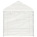 Miniatyrbillede 5 af 9: Festtelte & havepavilloner - Living pavillon med tag 8,92x2,28x2,69 m polyethylen hvid