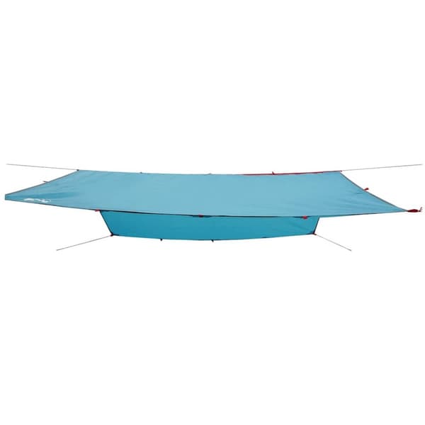 vidaXL Campingpresenning blå 400x294 cm vanntett