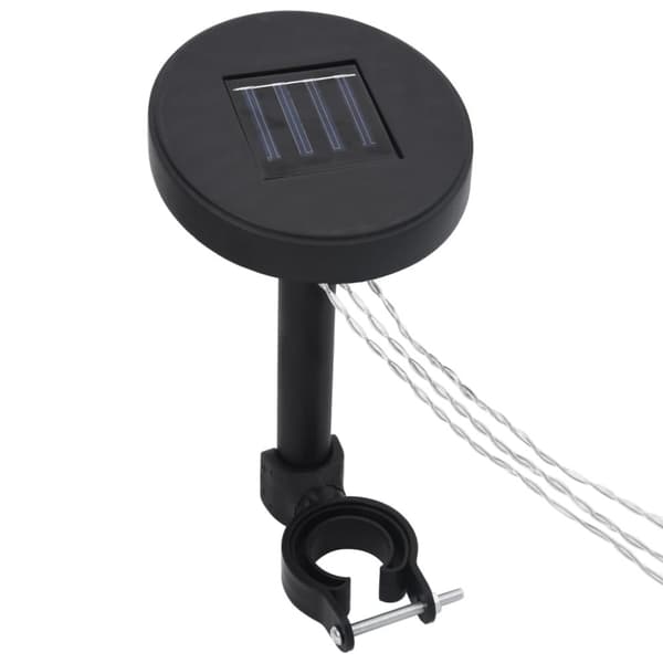 Huvimaja verhoilla ja LED-valonauhoilla 4x3 m kermanvalkoinen - Huvimaja - Huvimajat - Home & Living