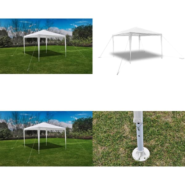 Havepavillon med pyramideformet tag 3 x 3 m - Festtelt - Festtelte - Home & Living