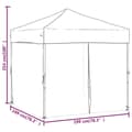 Pikkukuva 10 / 10: Kokoontaittuva juhlateltta sivuseinillä sininen 2x2 m - Juhlateltta - Juhlateltat - Home & Living