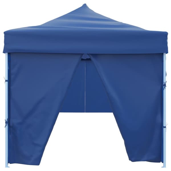Pop-Up hopfällbart partytält med 8 sidoväggar blå 3x9 m - Partytält - Festtält - Home & Living