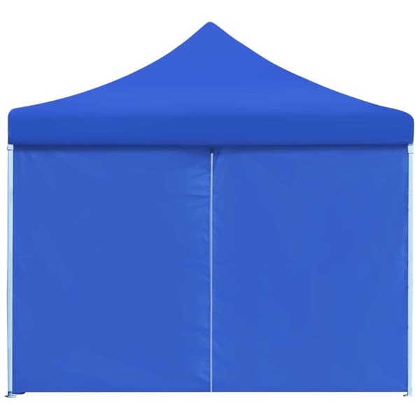 Pop-Up hopfällbart partytält med 8 sidoväggar blå 3x9 m - Partytält - Festtält - Home & Living